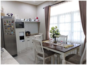 01 interior jatiwarna residence - interior dining pantry - jasa interior bogor - jasa kontraktor interior rumah tinggal