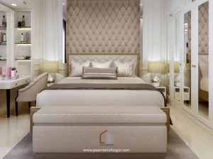 Interior Master bedroom Harapan Indah 2020 - Jasa Interior Bogor Poetradimensi
